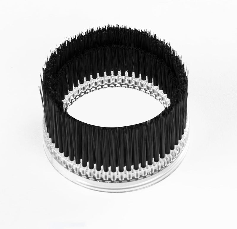 FoxAlien Brush Replacement for 69mm Diameter Dust Shoe for CNC Router Machine, Compatible with 52mm Spindle Motor and 65mm Router, Hose Diameter 38mm - Image 1